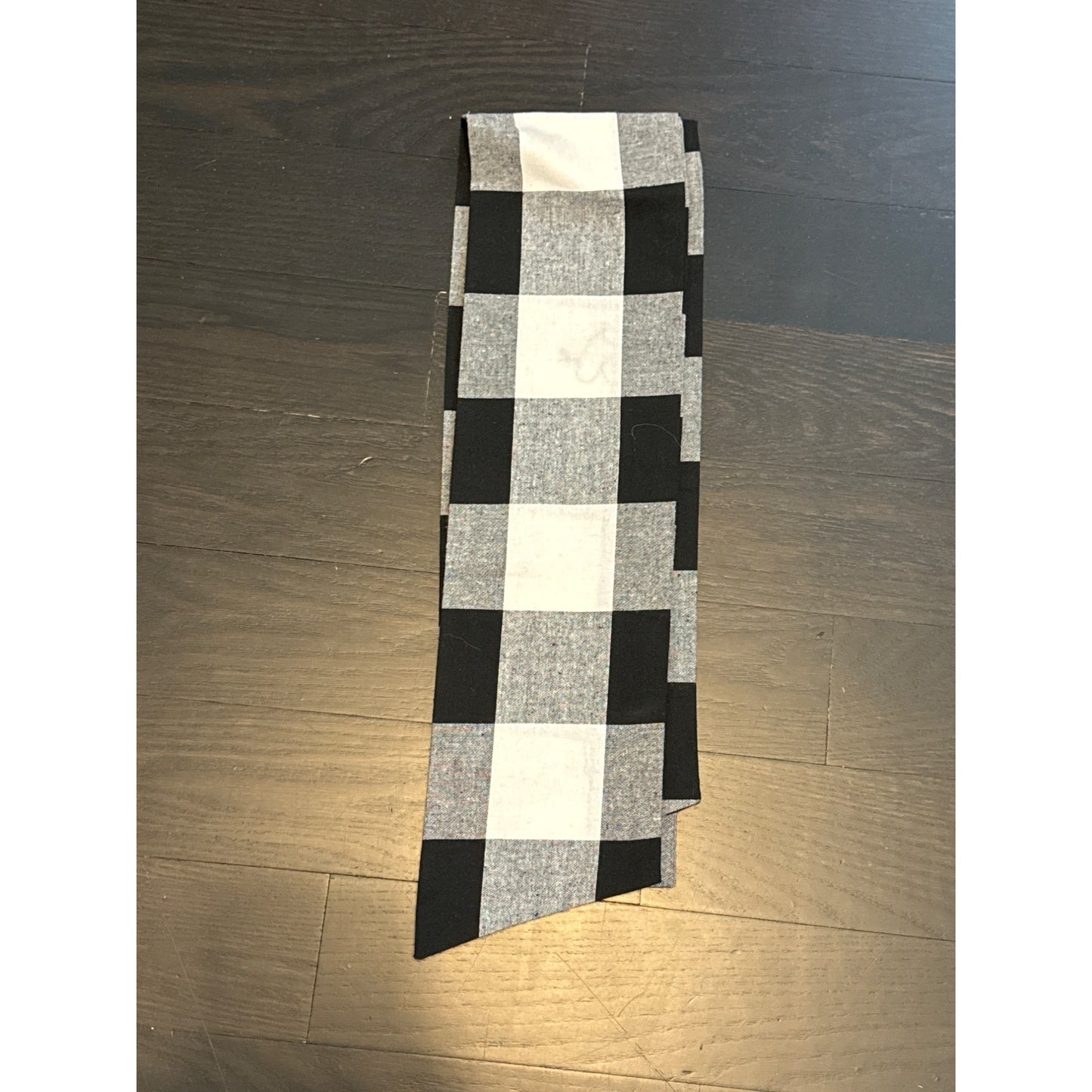 NWOT Shein Black & White Checkered Sleeveless Top w Belt Size M