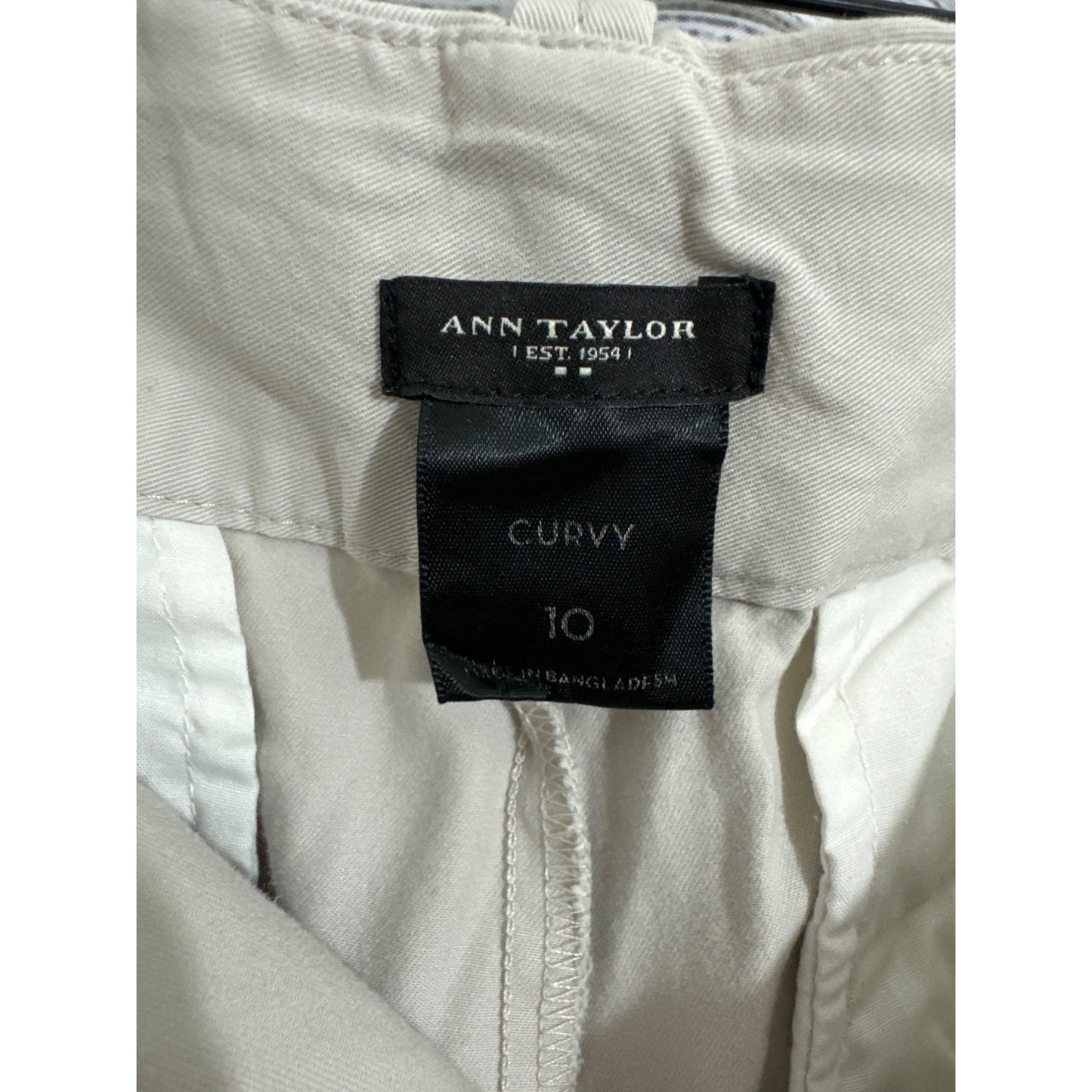 Ann Taylor Curvy Khaki