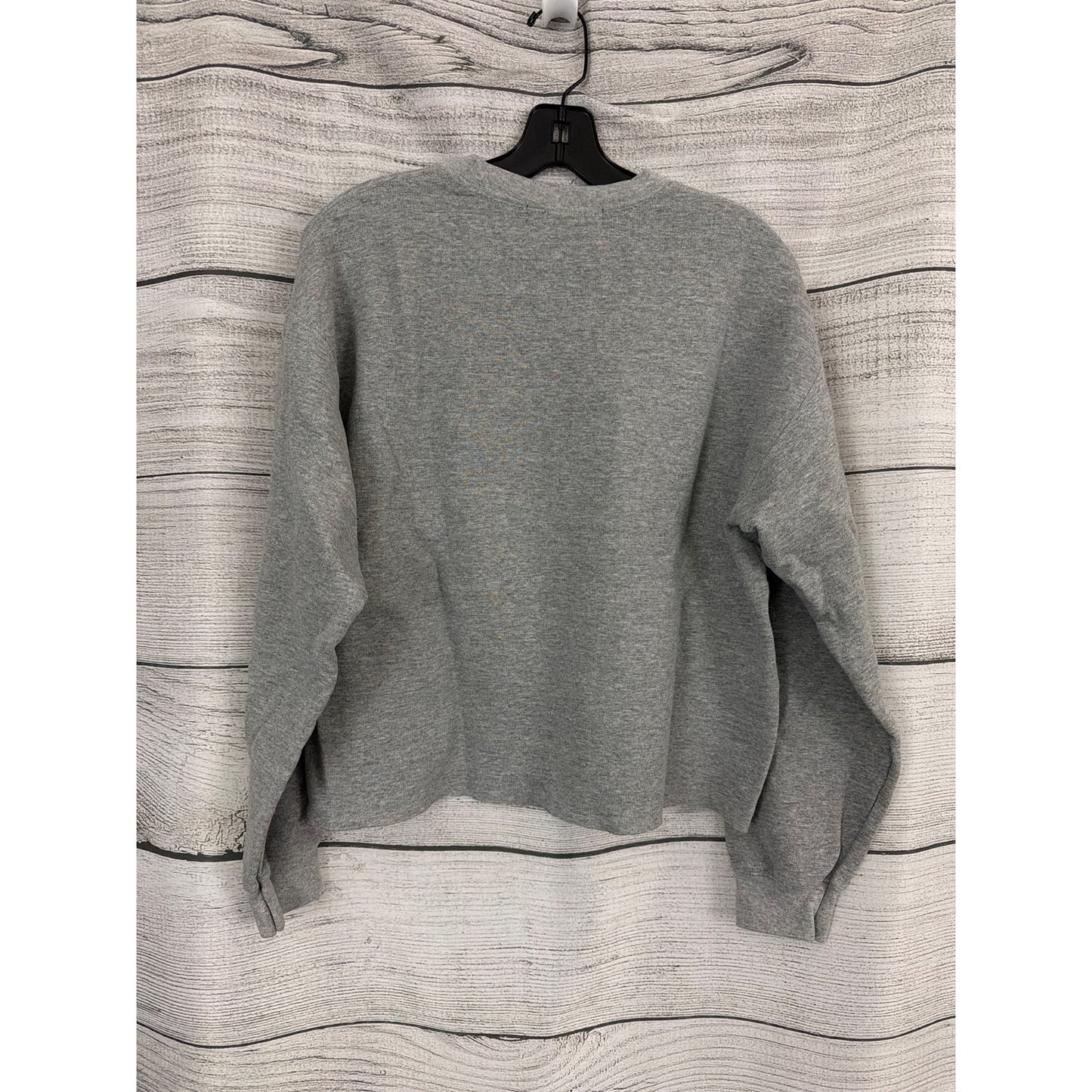 John Eshaya JET Gray "Happy" Sweatshirt Size M/L
