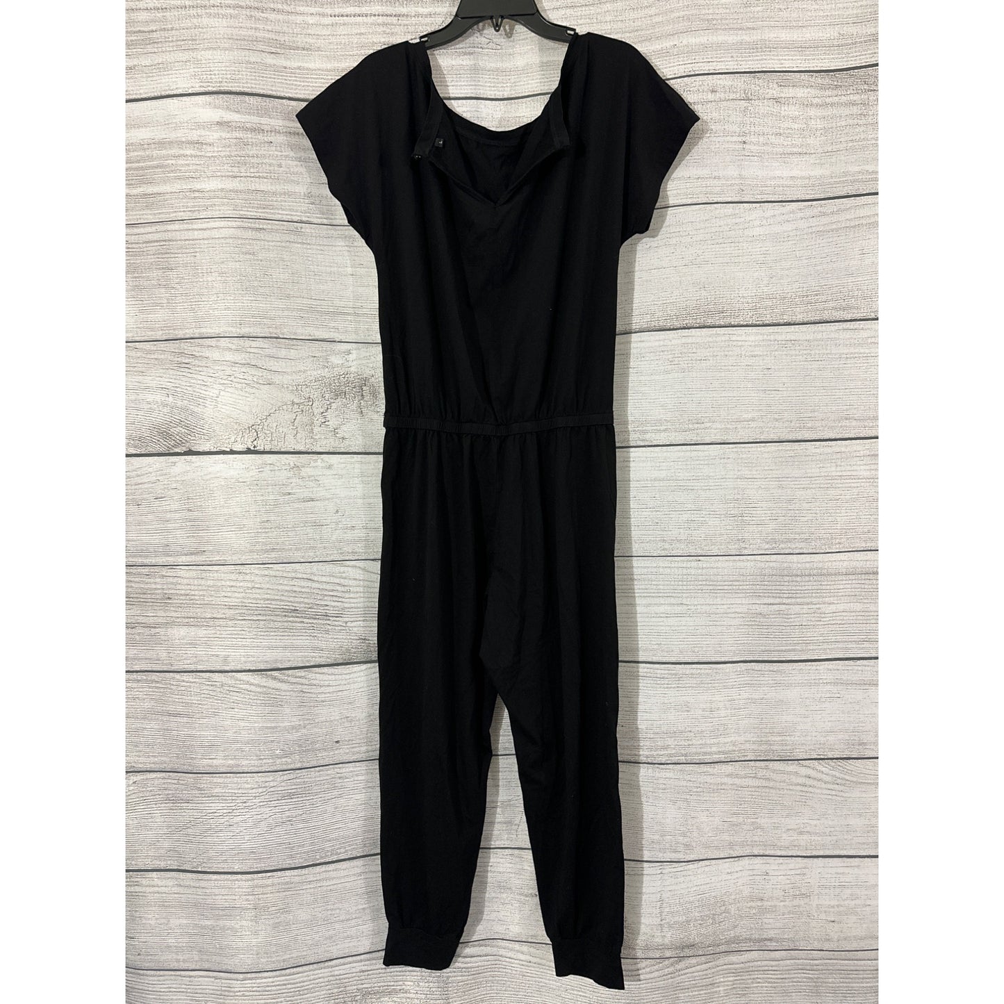 Women's Short Sleeve Long Pants Romper Size L