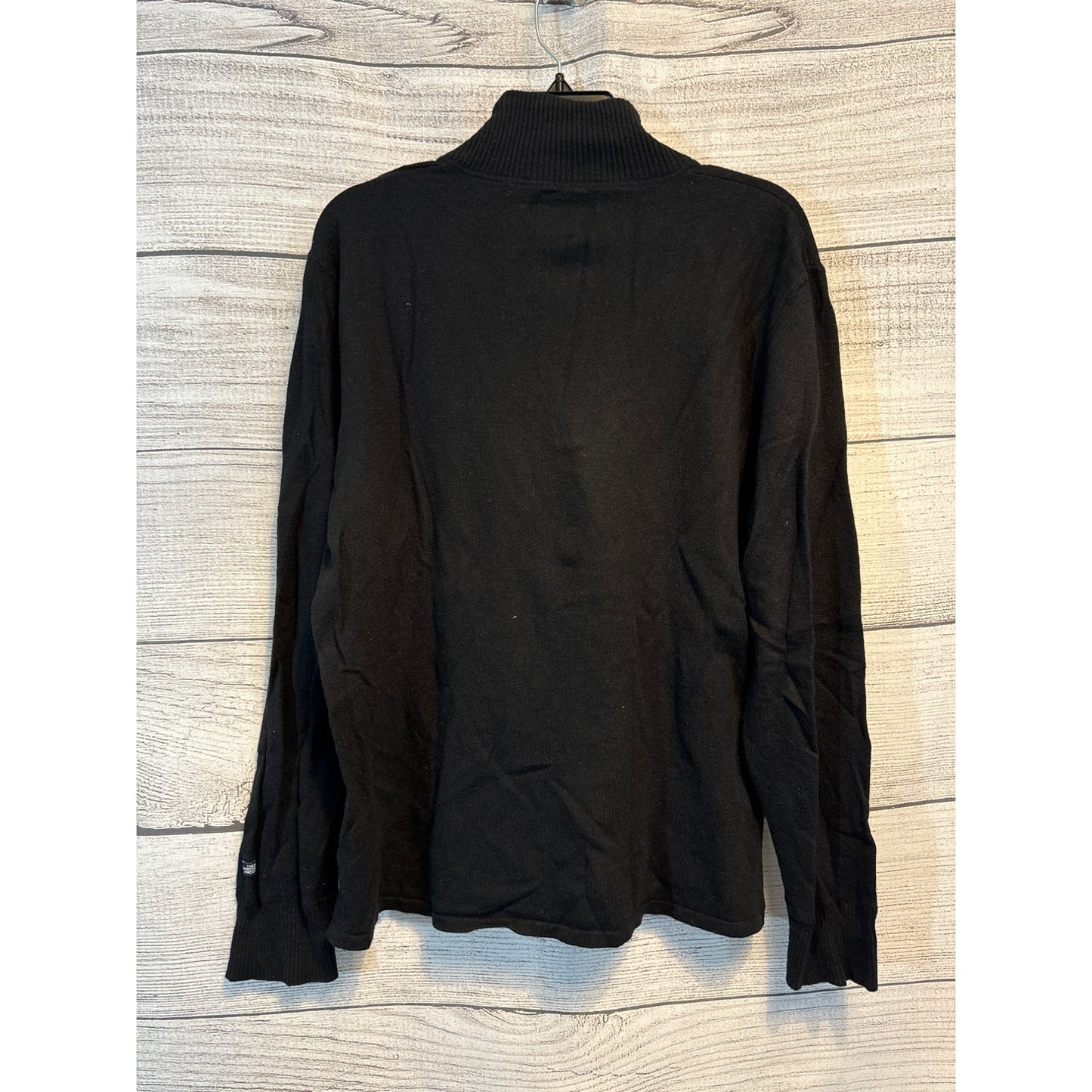 The North Face Mens Black 1/4 Zip Pullover Sweater Size M