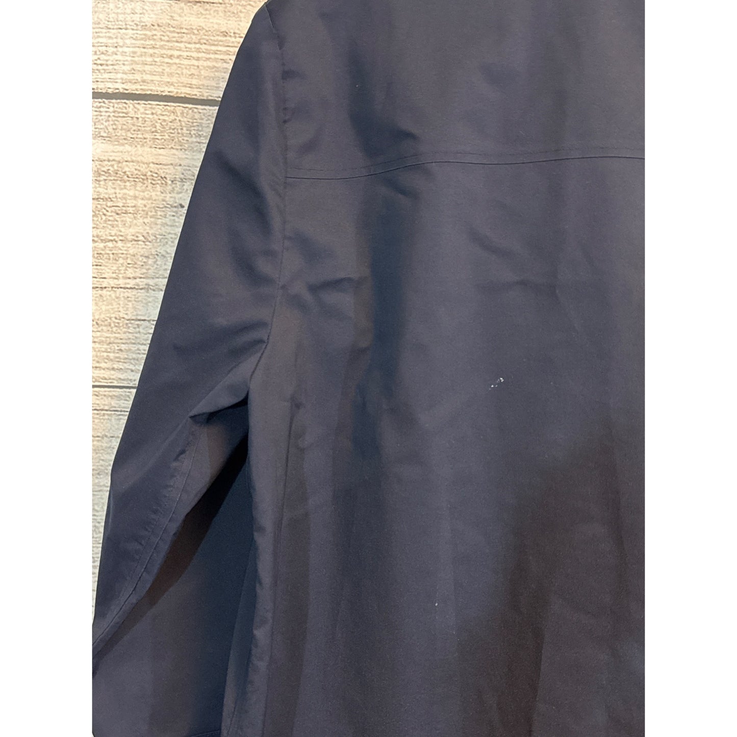 Hinson Wu Stretch Luxe Cotton Navy Blue Button-Down Shirt Dress Size 10