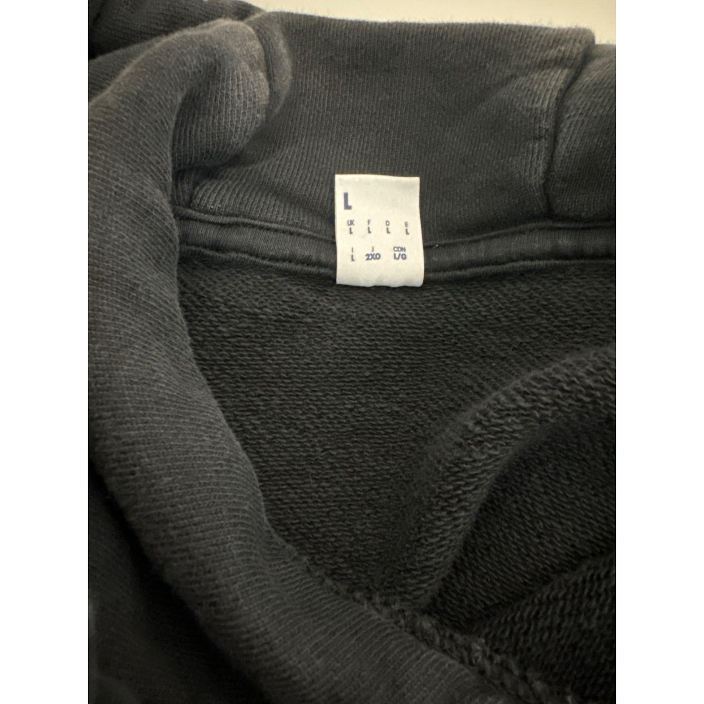 Reebok Mens Hoodie W Kangaroo Pocket & Drawstring Hood Size L