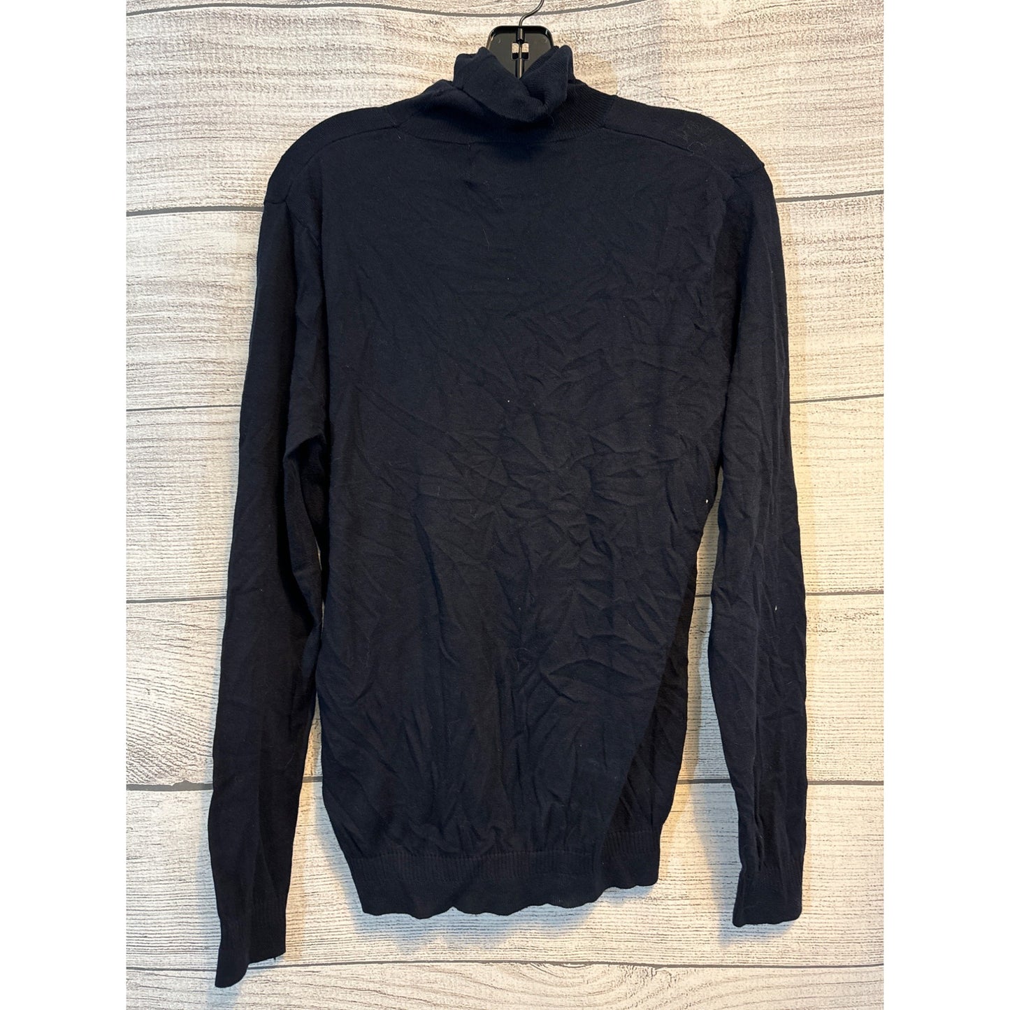 NWT Mens Topman Muscle Fit Navy Turtleneck Sweater M