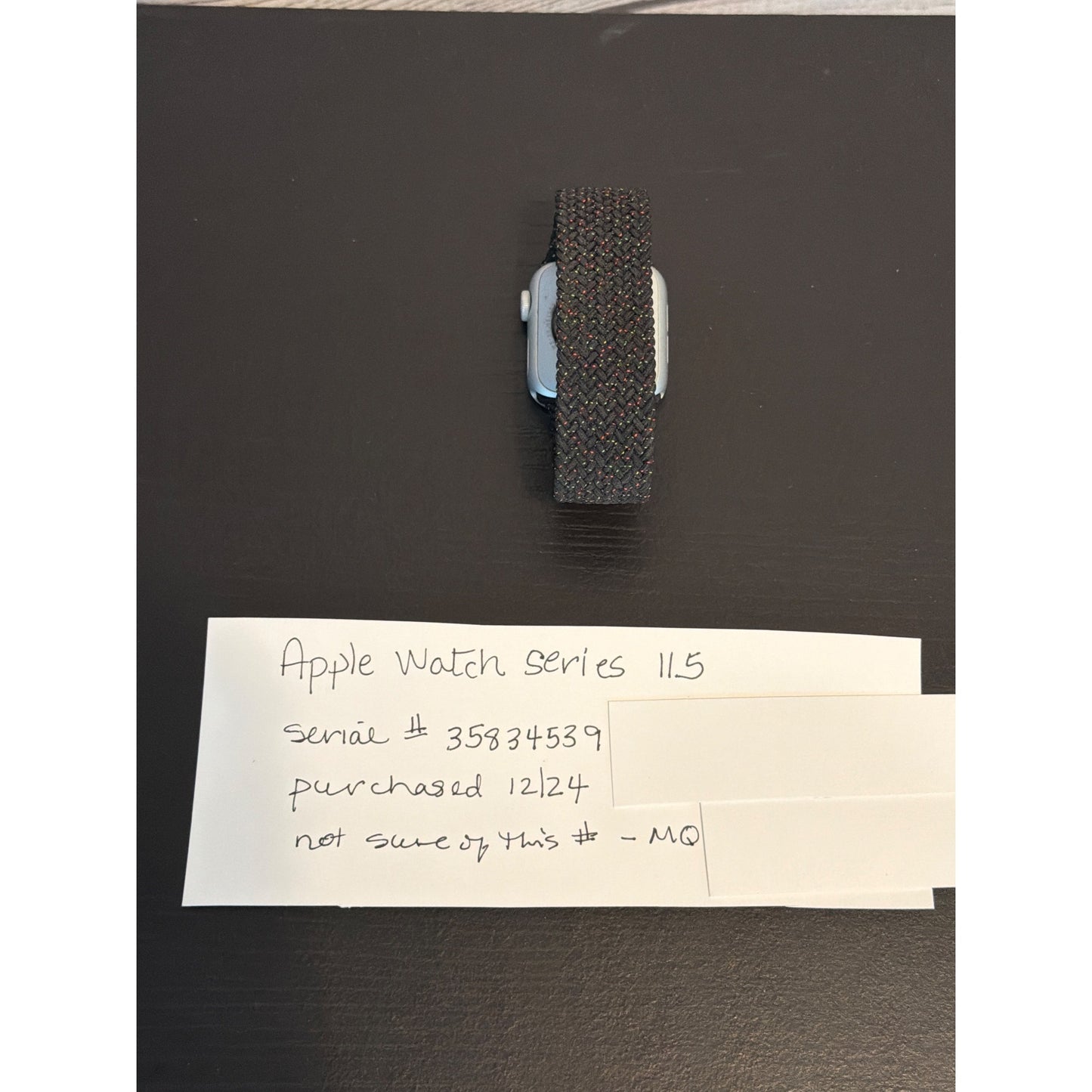 Apple Watch Series 11.5 Woven Band Smartwatch