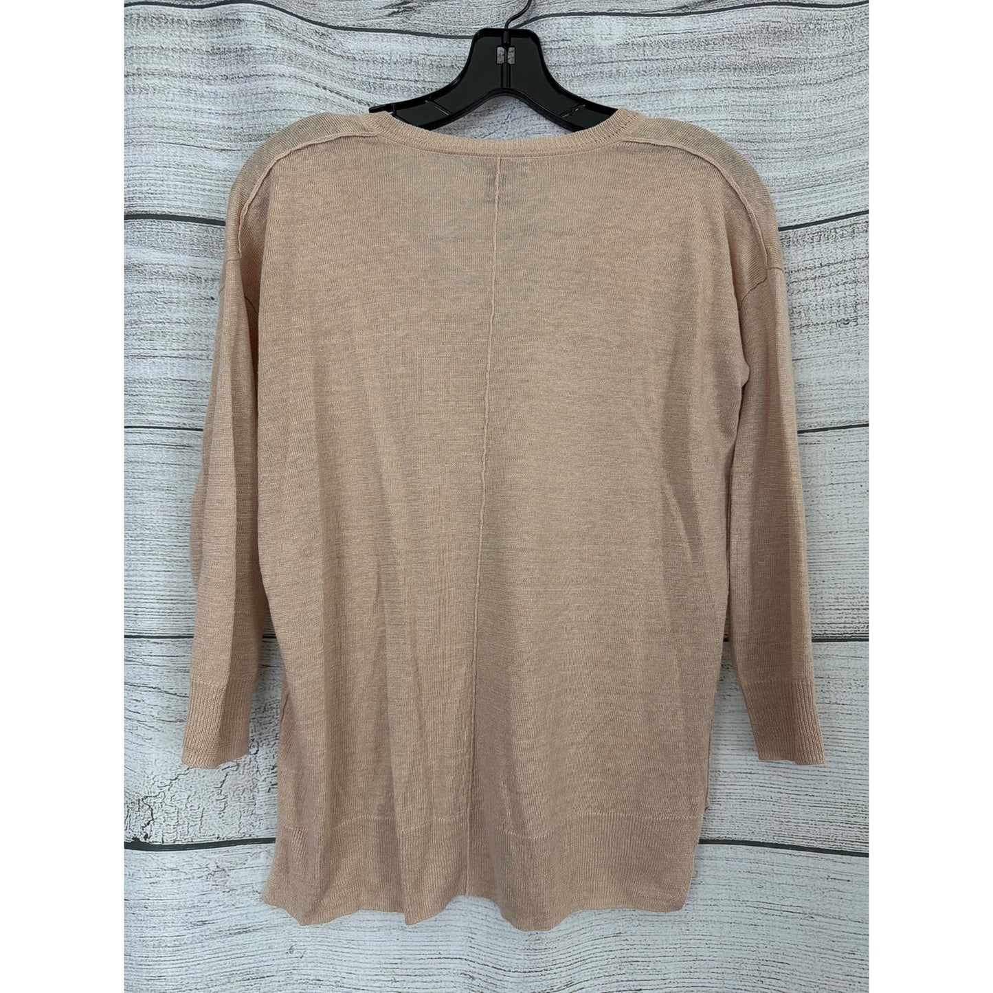 J. Crew Marled linen V-neck Sweater Size XS