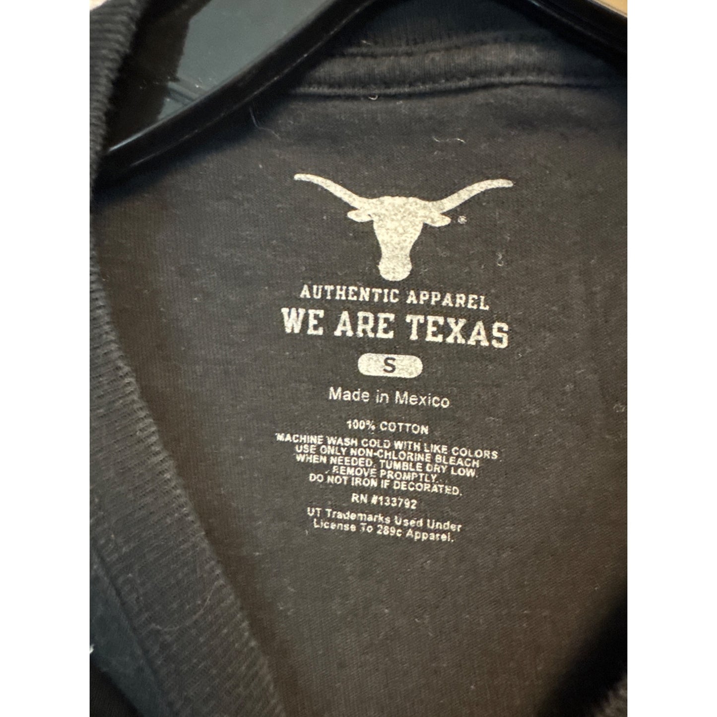 University Of Texas Longhorns "Alright Alright Alright" Graphic Tee Size S