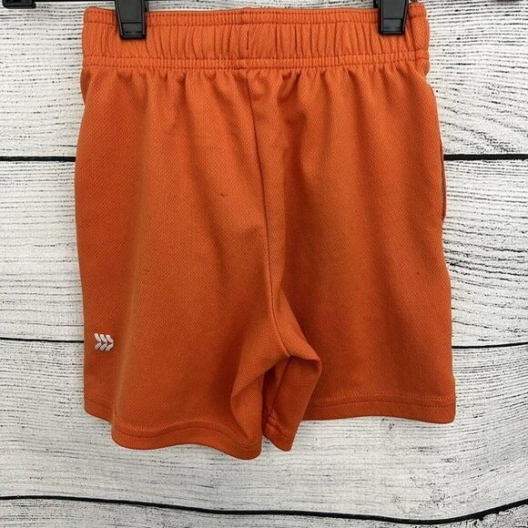 Orange Gym Shorts