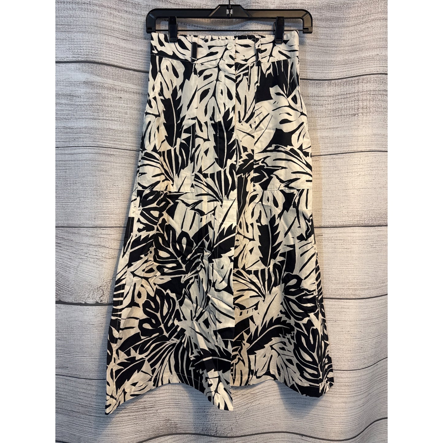 Brochu Walker Mica Botanical-Print A-line Midi Skirt Size XS
