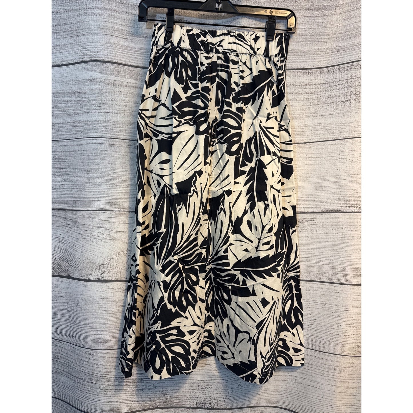 Brochu Walker Mica Botanical-Print A-line Midi Skirt Size XS