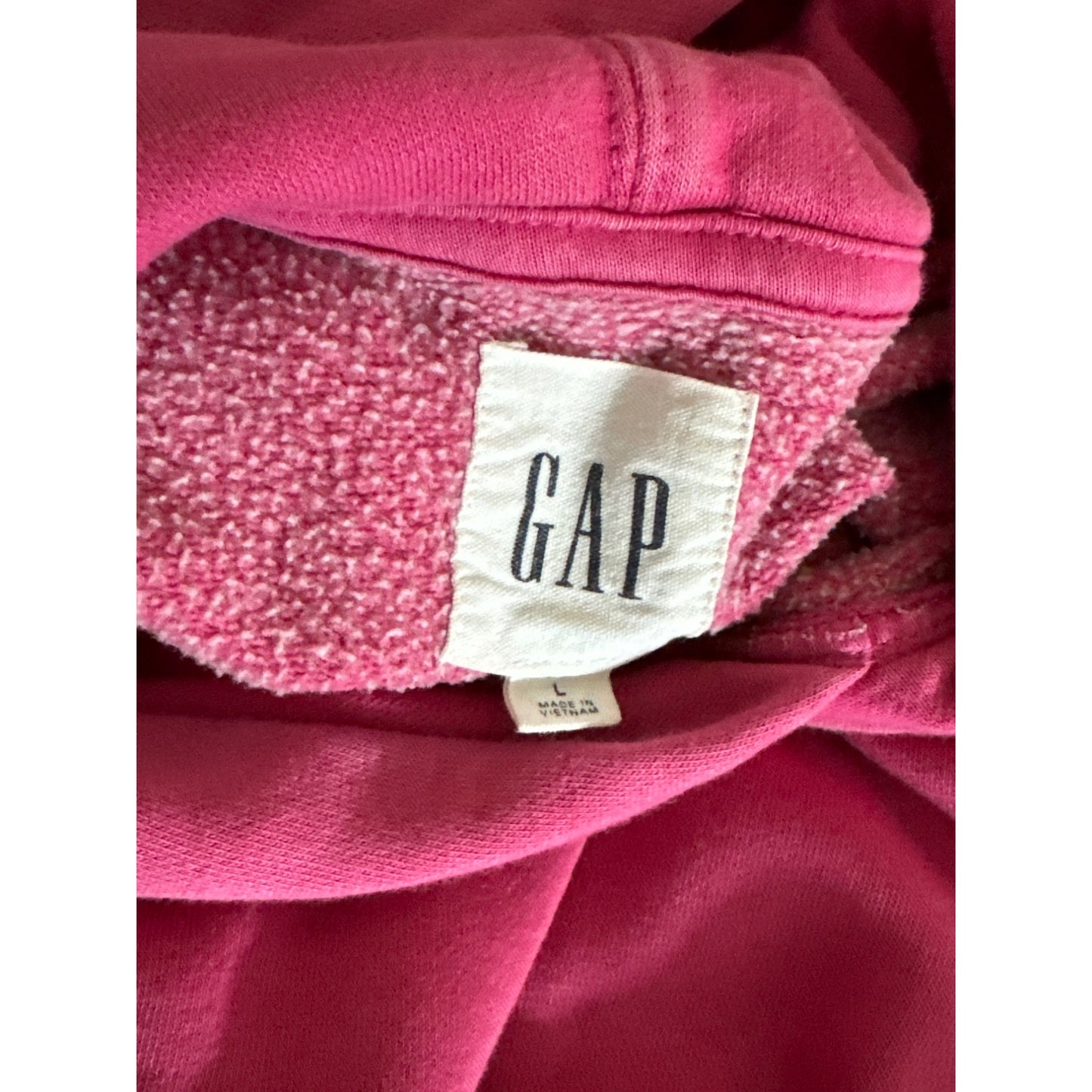 Gap Mens Pink Hoodie Size Large