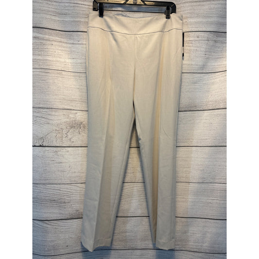 NWT Nic and Zoe Khaki Dress Pants Size 10