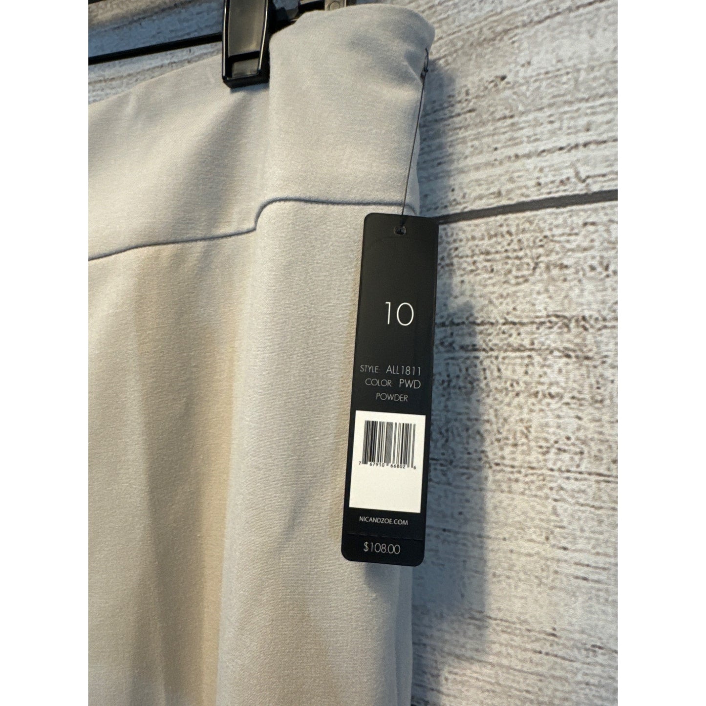 NWT Nic and Zoe Khaki Dress Pants Size 10