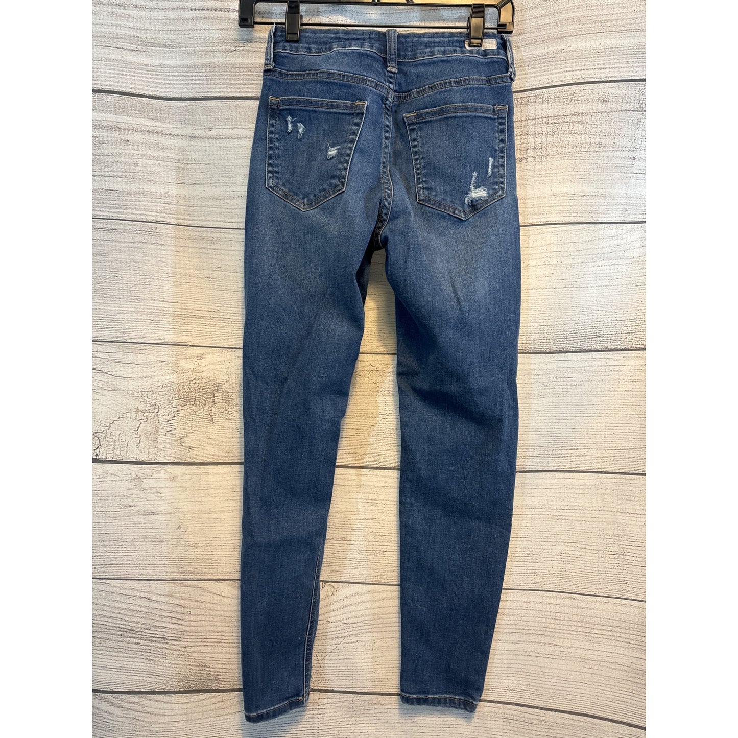Just USA Distressed Knees Skinny Jeans Size 4