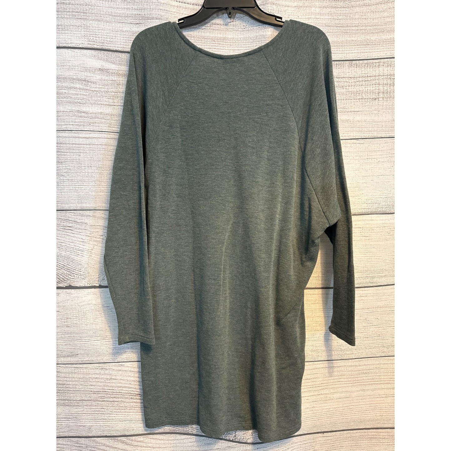 Vici Long Sleeve Olive Green Tunic Dress S
