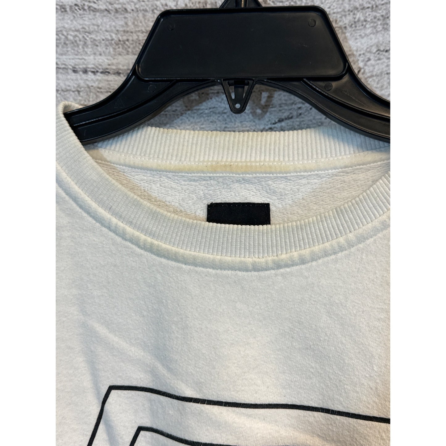 Vans Mens White Crewneck Sweatshirt Medium