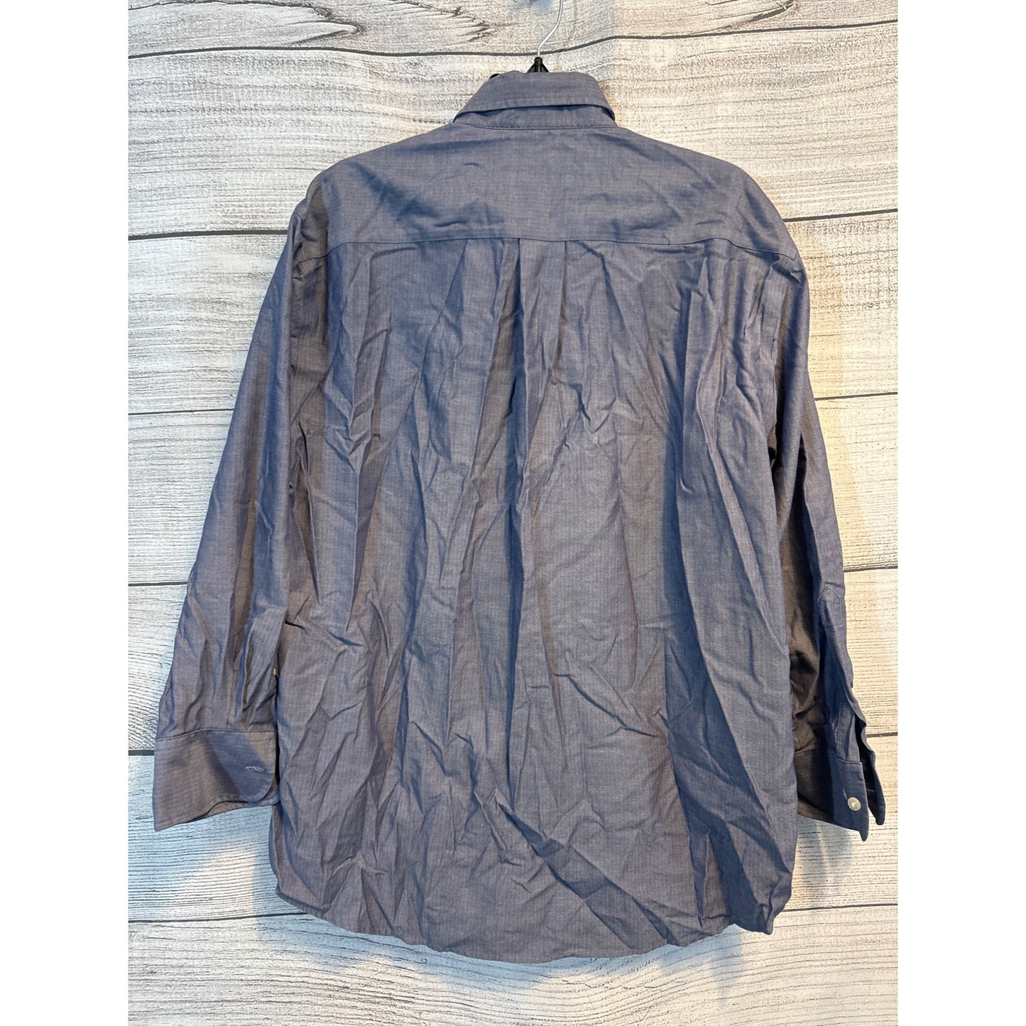 Nautica Mens Classic Fit Non-Iron Button-Down Shirt Size 16.5 32/33