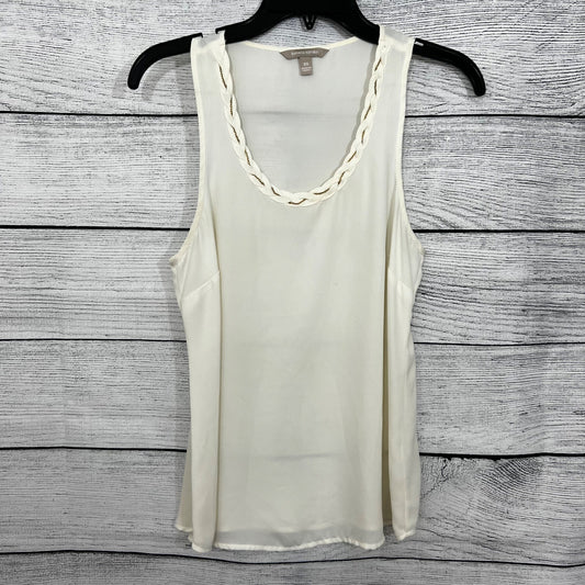 Banana Republic Ivory Sleeveless Tank Top, Size XS
