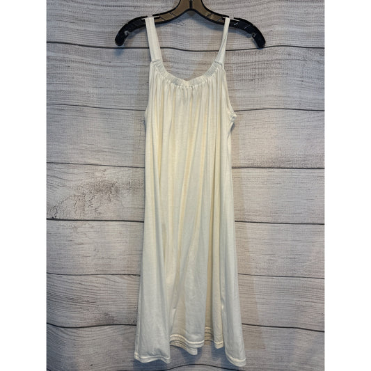 Misslook Sleeveless White Midi Dress Size L
