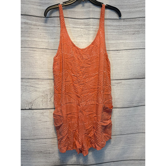 RVCA Standard Marina Romper Coverup Size M