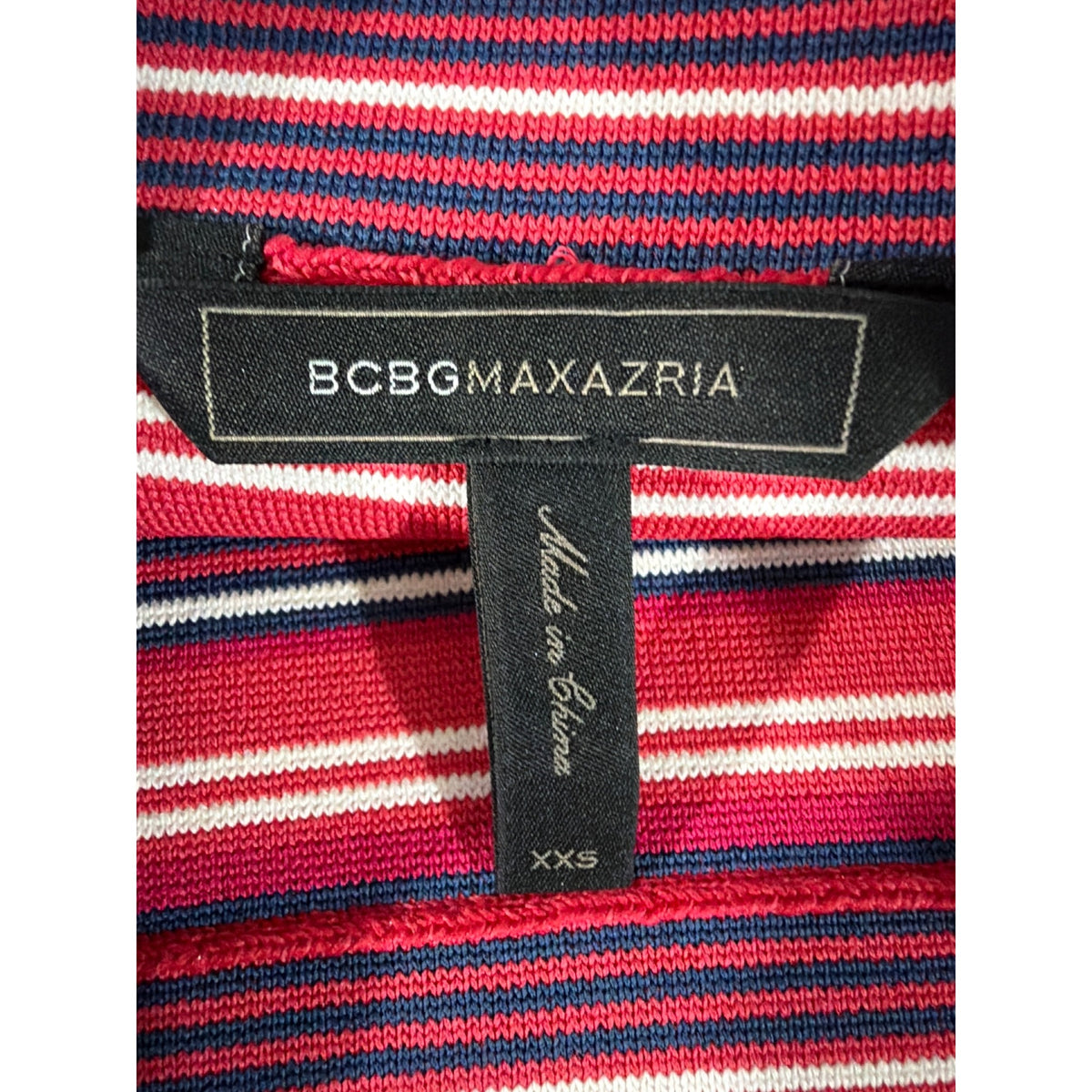 BCBGMaxAzria Ivy Striped Crisscross Bandage Mini Skirt Size XXS