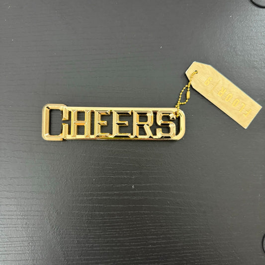 NWT Cheers Bottle Opener
