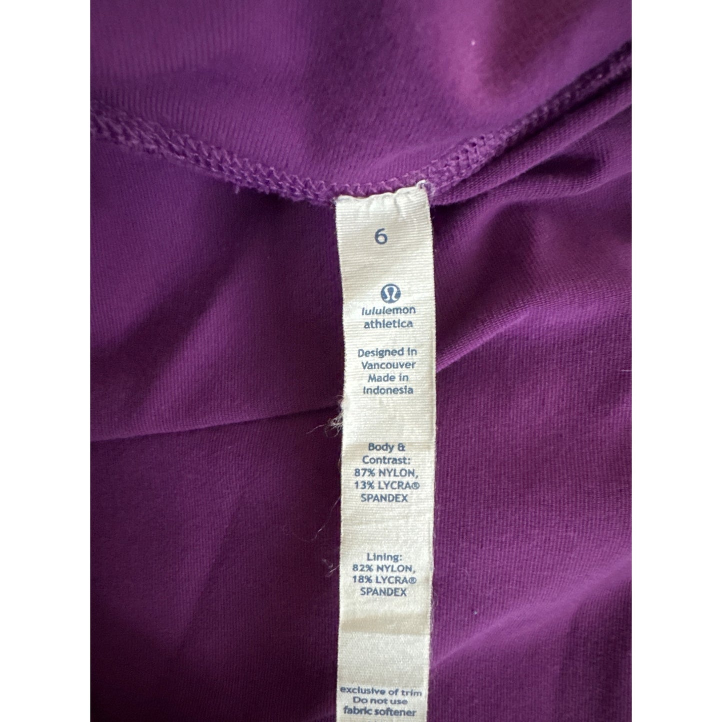 Lululemon Stride Jacket Dew Berry Size 6