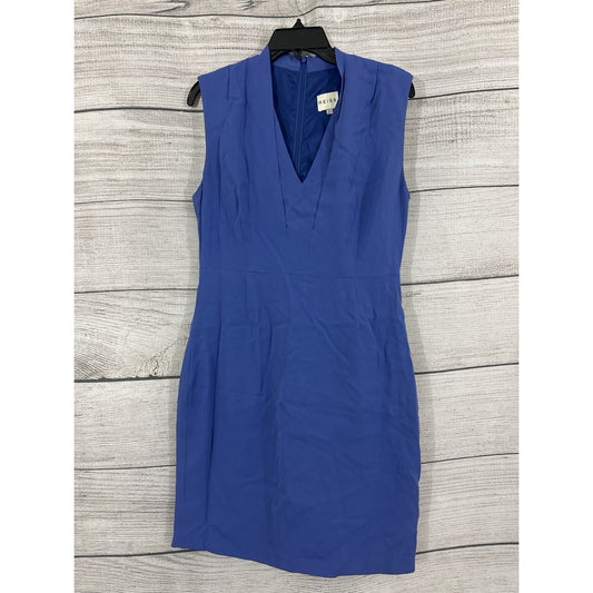 Reiss Cassia Periwinkle Blue Pencil Sheath Dress Size 10