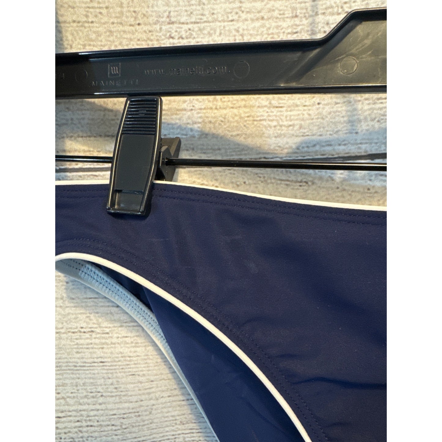 Tory Burch Navy & White Riviera Bikini Set XS