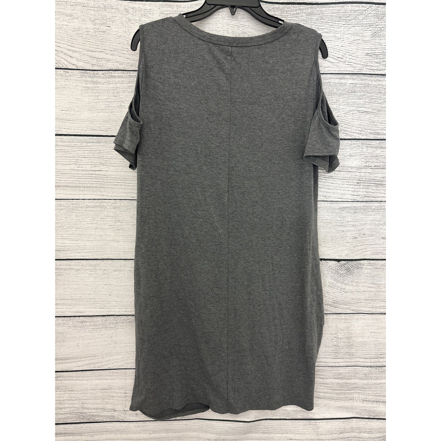 Open Shoulder Tshirt Dress