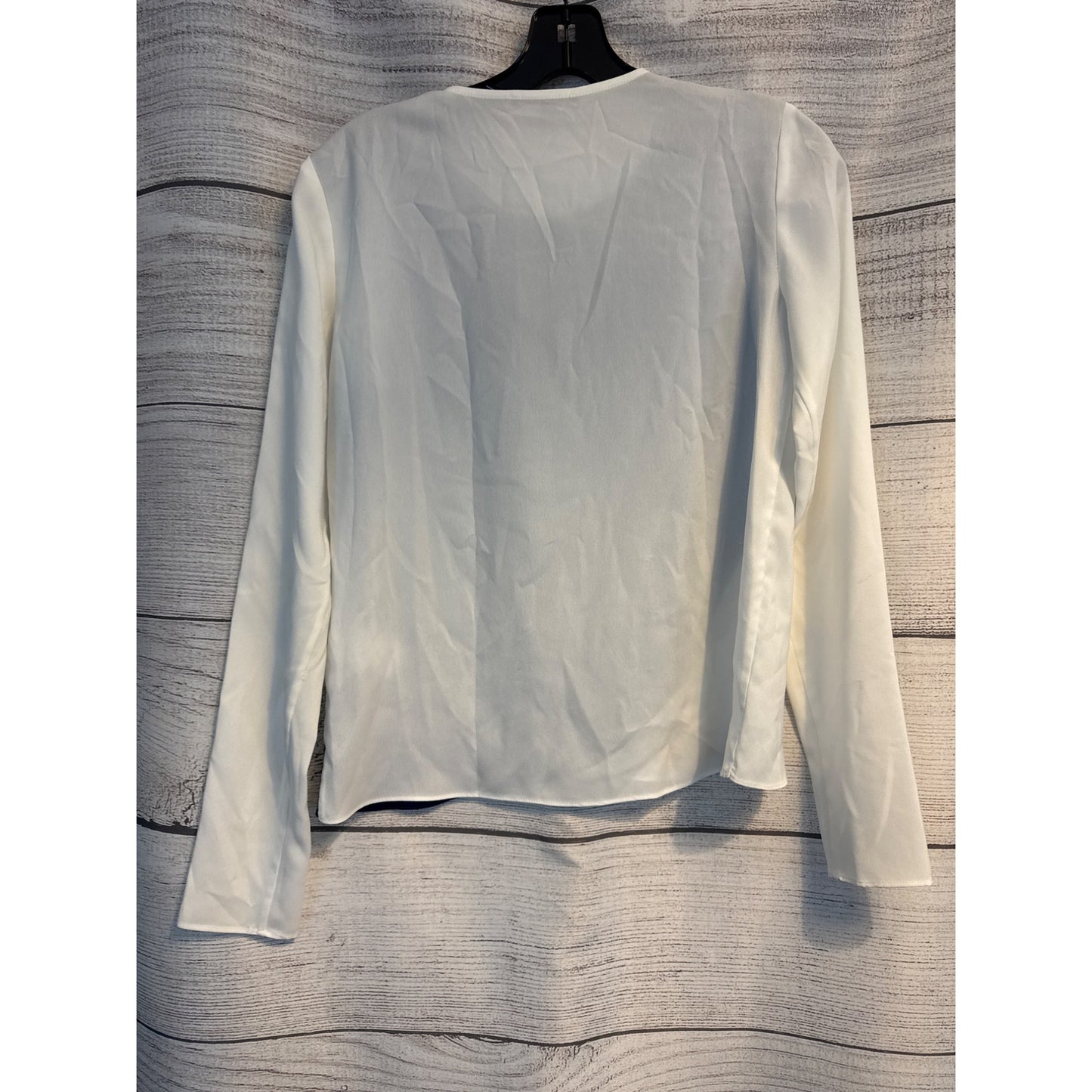 Rachel Zoe Asymmetrical Long Sleeve Blouse Size 2