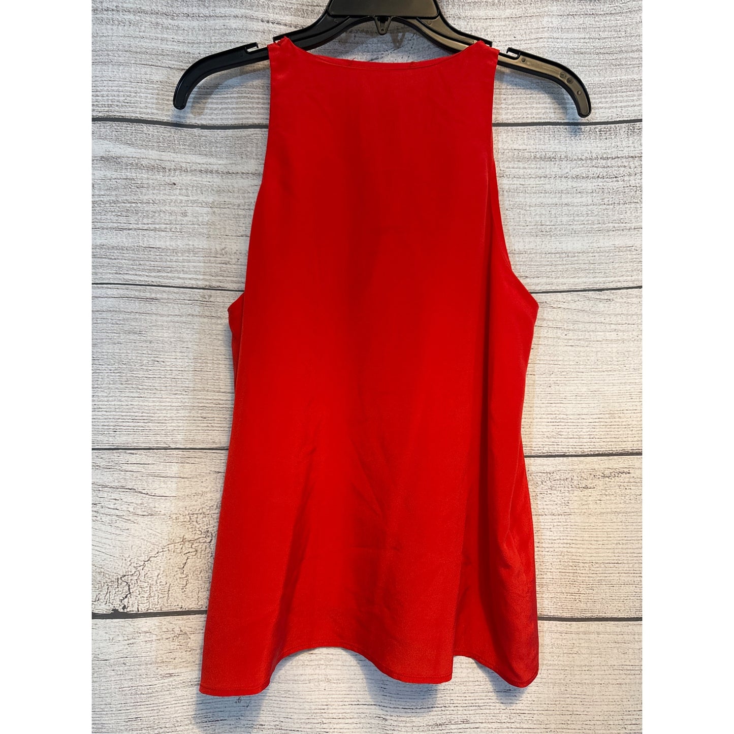 A.L.C. Red Sleeveless Silk Blouse Size M