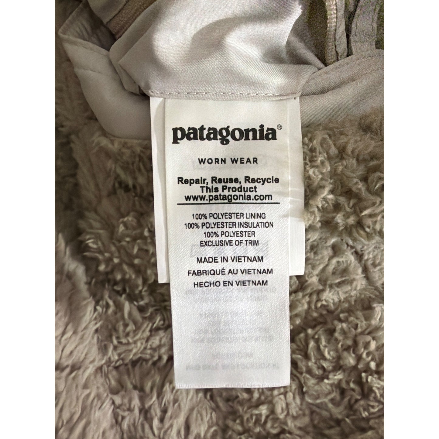 Patagonia Los Gatos Reversible Hooded Vest Reversible