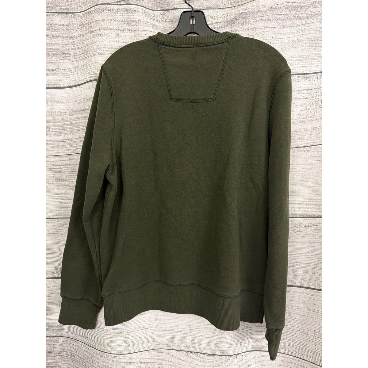 Mens G.H. Bass & Co. Green Crewneck Sweatshirt Size M