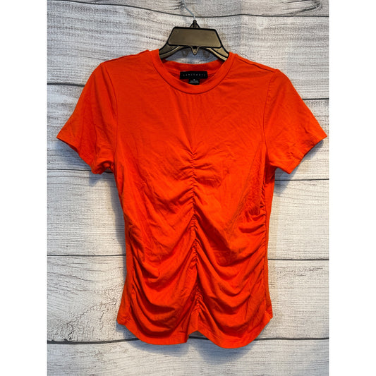 Sanctuary Orange Hold Me Tight Shirt Size M