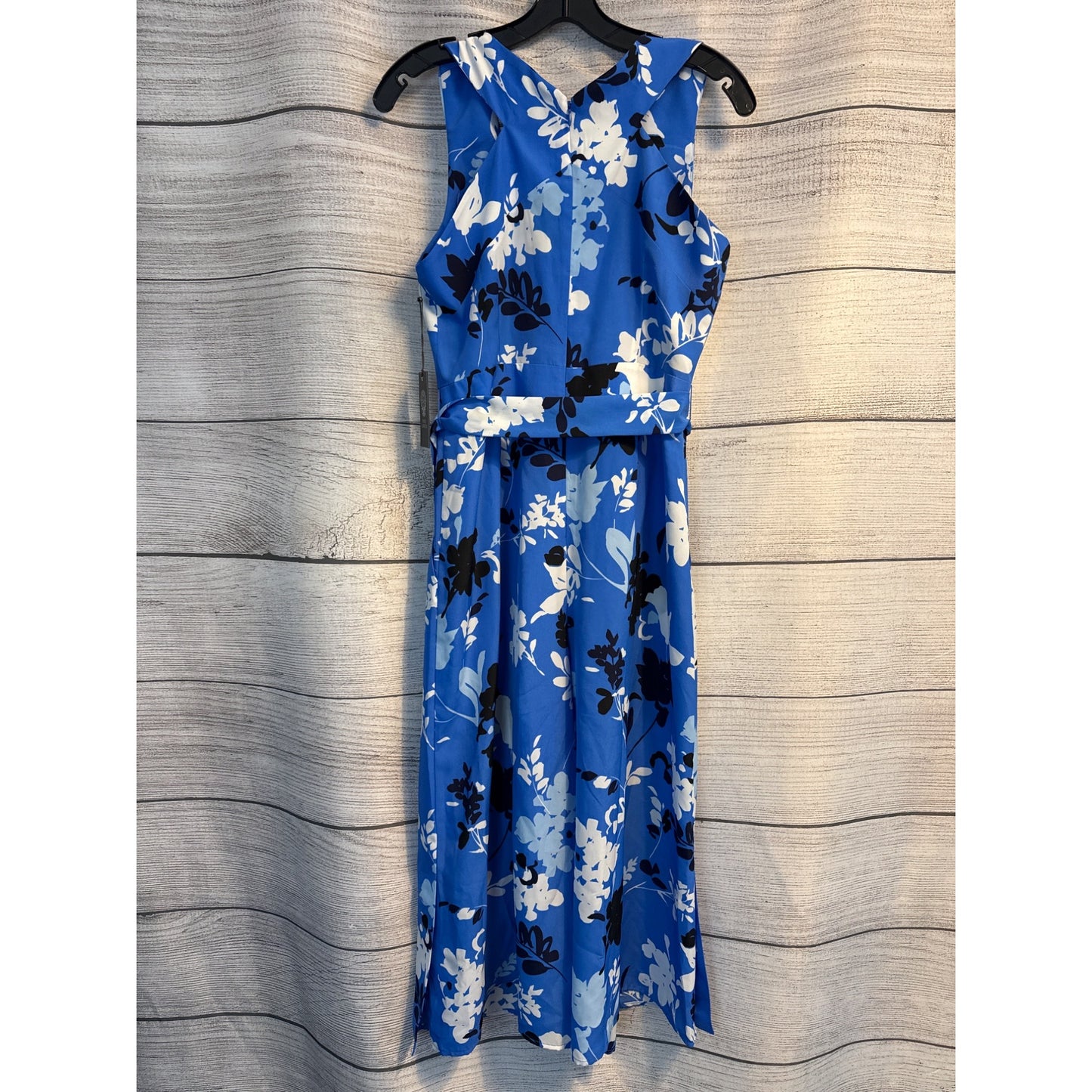 NWT Vince Camuto Blue Floral Sleeveless Romper Size S