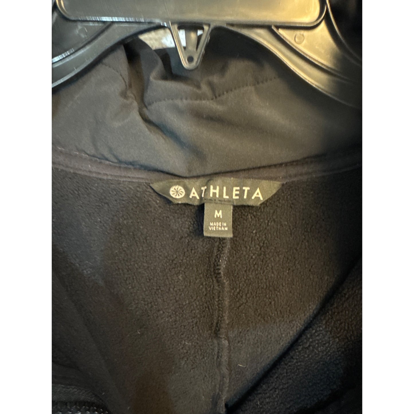 Athleta Victory Long PrimaLoft Hoodie Size M