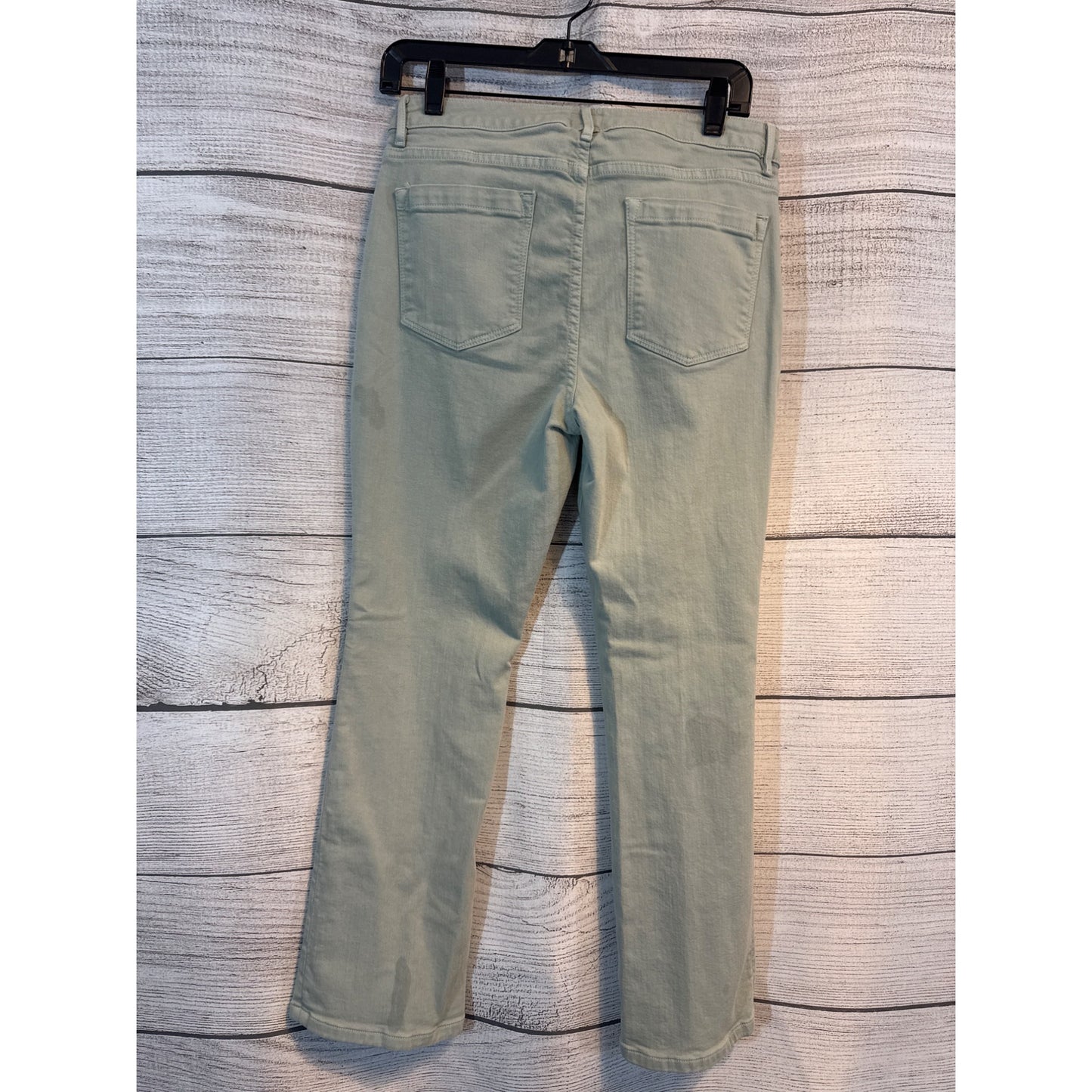 Ann Mashburn Light Green Denim Pants Size 30
