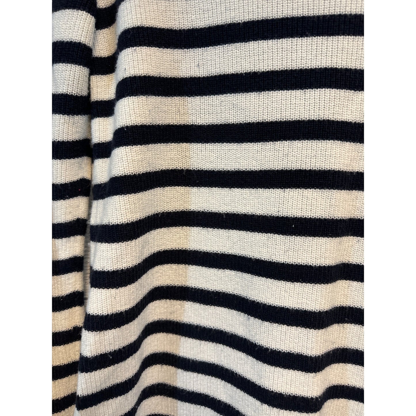 Ann Taylor Loft Salmon Striped Sweater Size S
