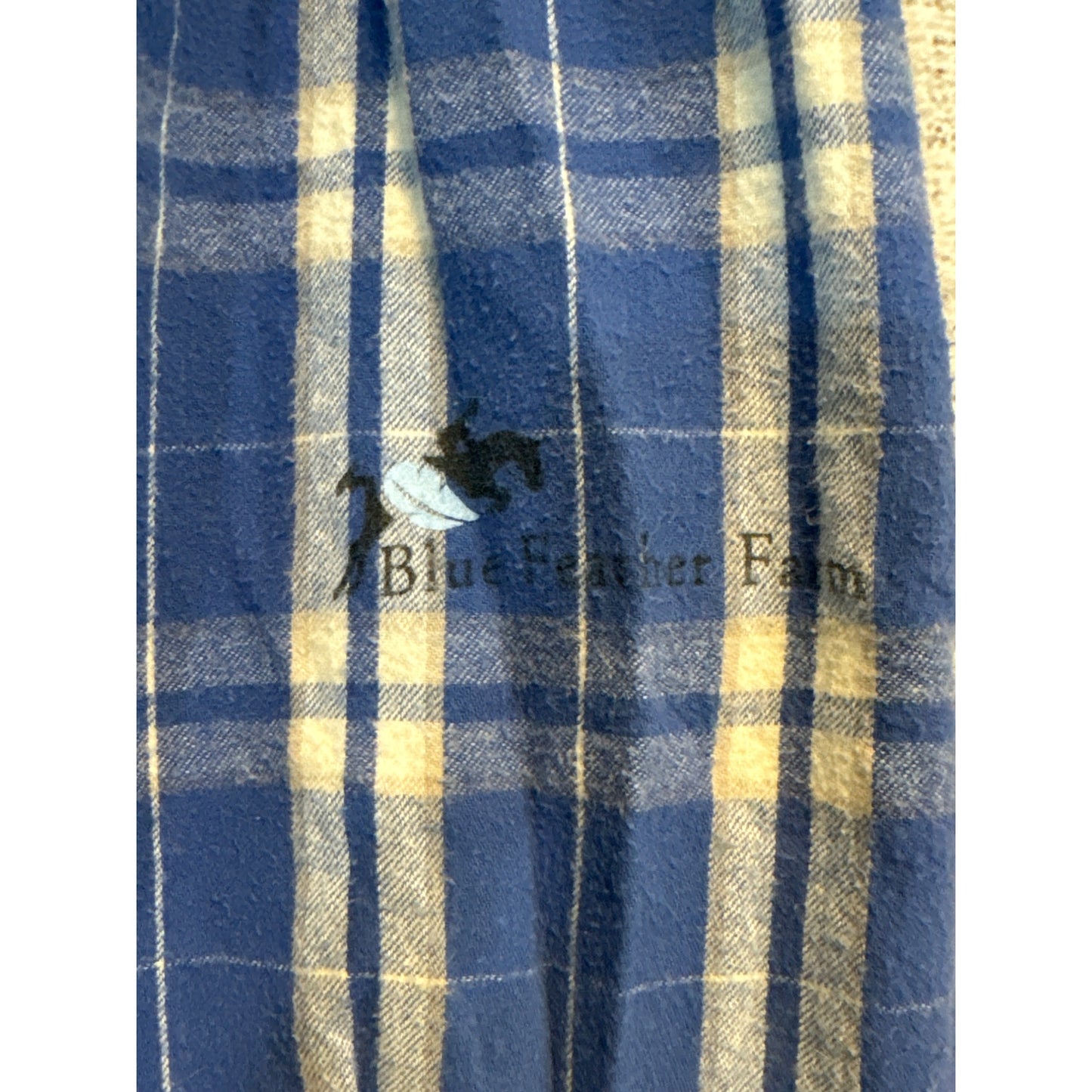 Boxercraft Blue Feather Farm Plaid Lounge Pants S