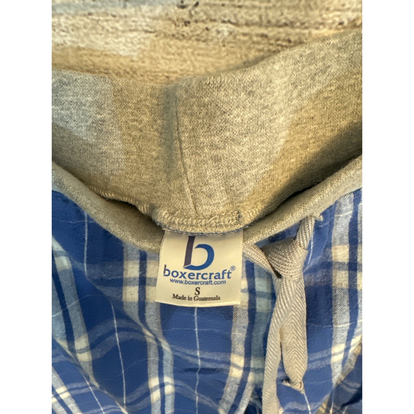 Boxercraft Blue Feather Farm Plaid Lounge Pants S