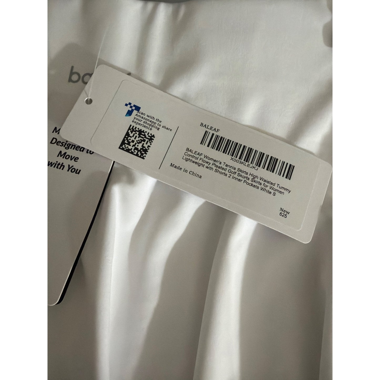 NWT Baleaf Tennis Skirt High Waisted With Tummy Control Size S