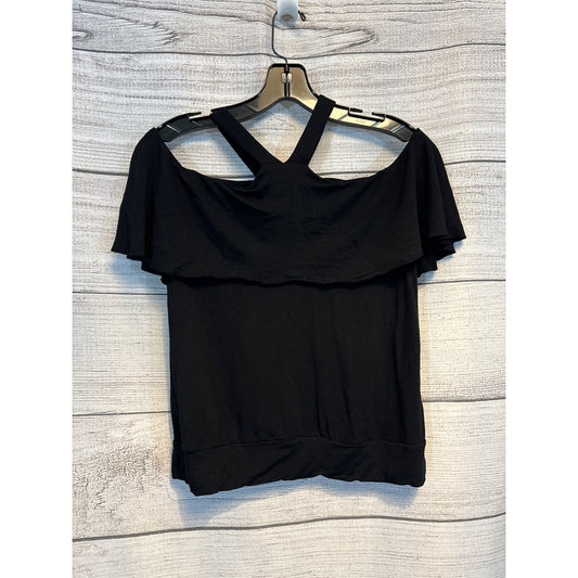 Bailey 44 Black Off-Shoulder Top Size Small