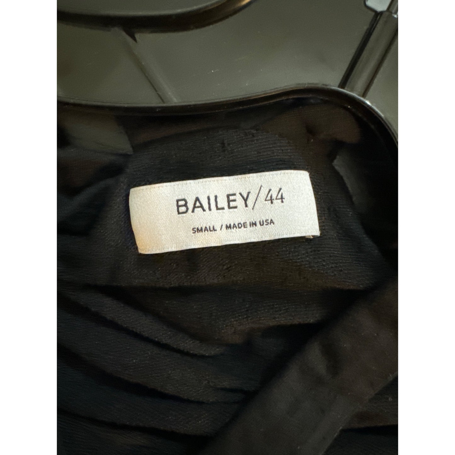 Bailey 44 Black Off-Shoulder Top Size Small