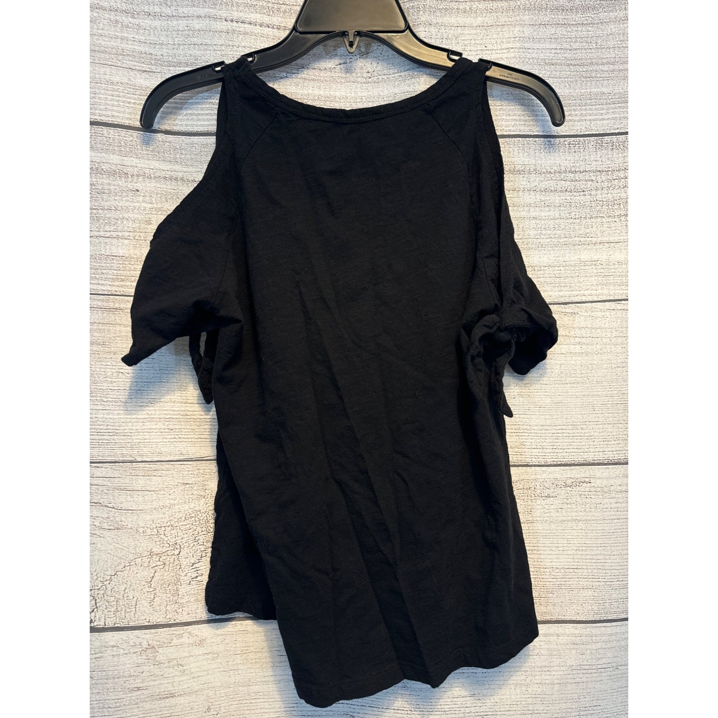 Sanctuary Lou Lou Cold Shoulder Top with Tie Sleeves Size XS