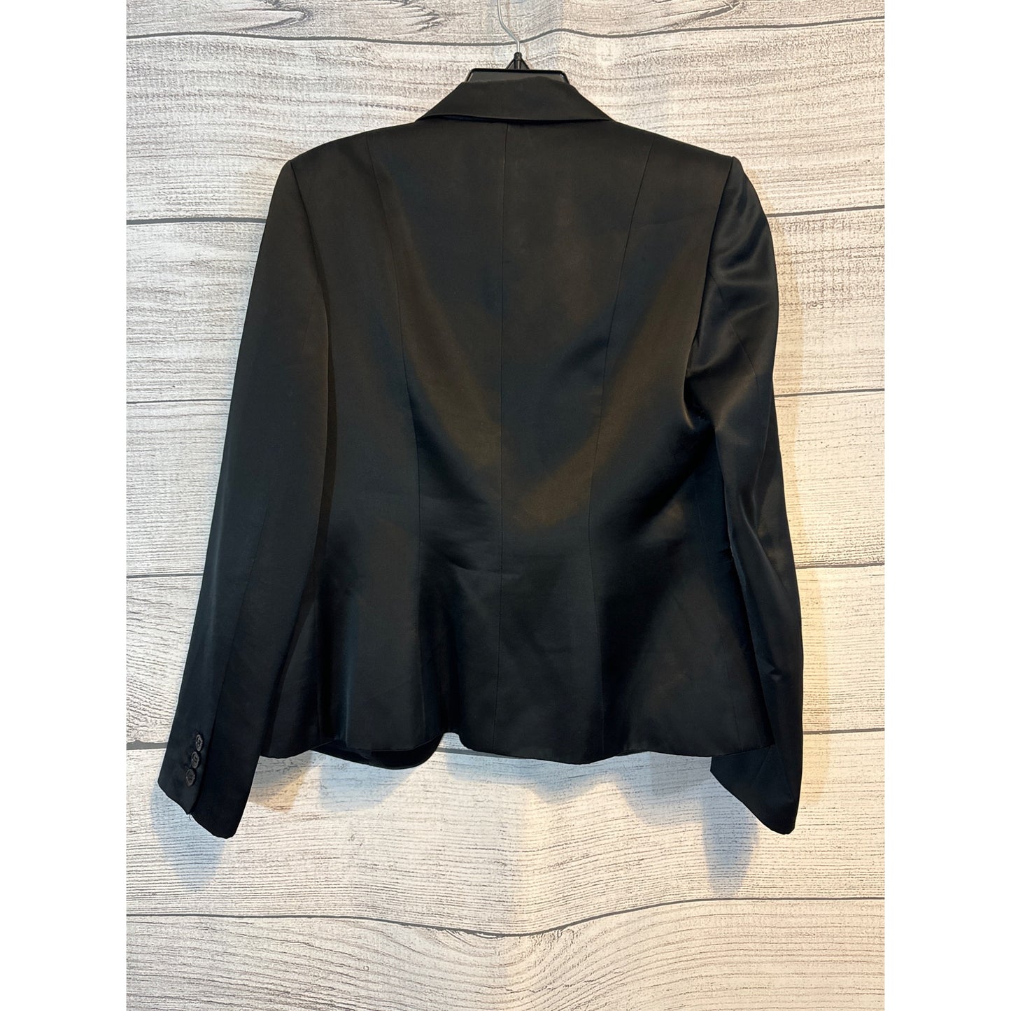 Context Black Single Button Blazer Size 6