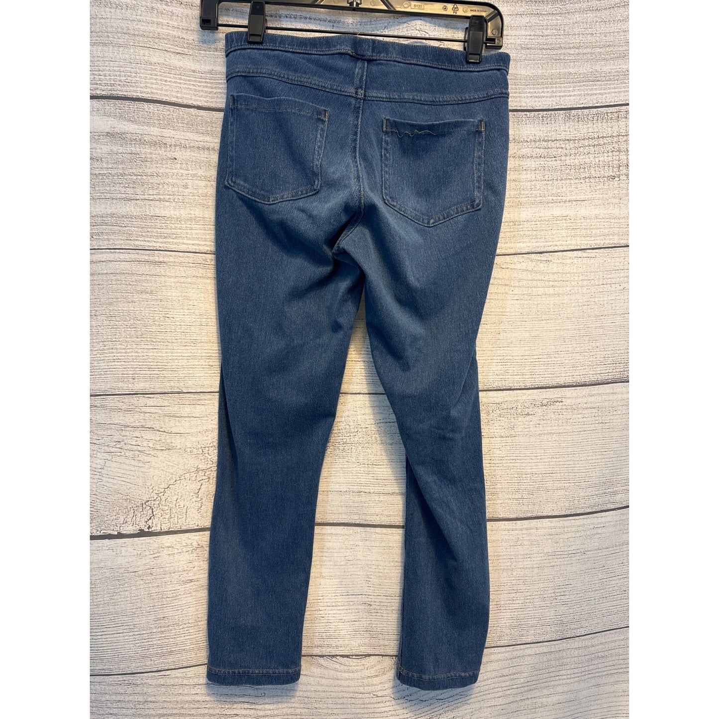 Hue Blue Denim Leggings/Jeggings Size Small