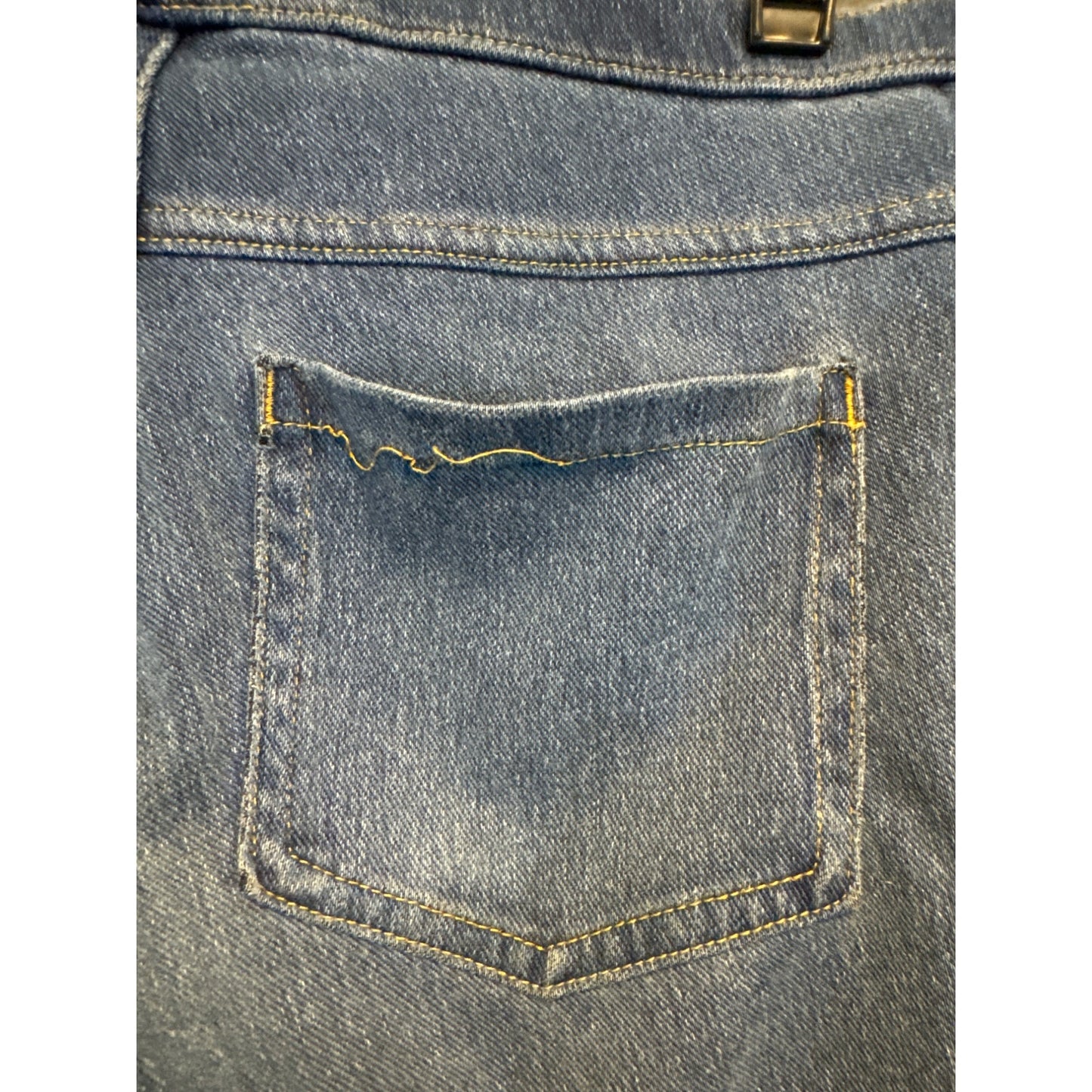 Hue Blue Denim Leggings/Jeggings Size Small