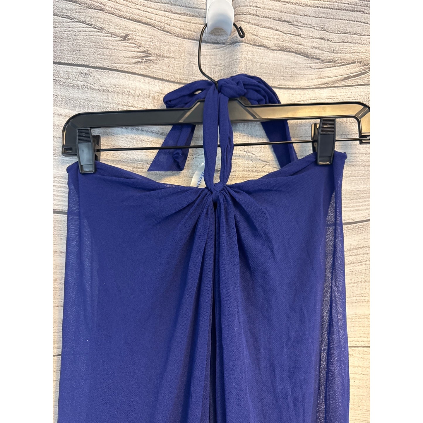 NWT Jean Paul Gaultier Soleil Blue Halter or Strapless Dress Size M