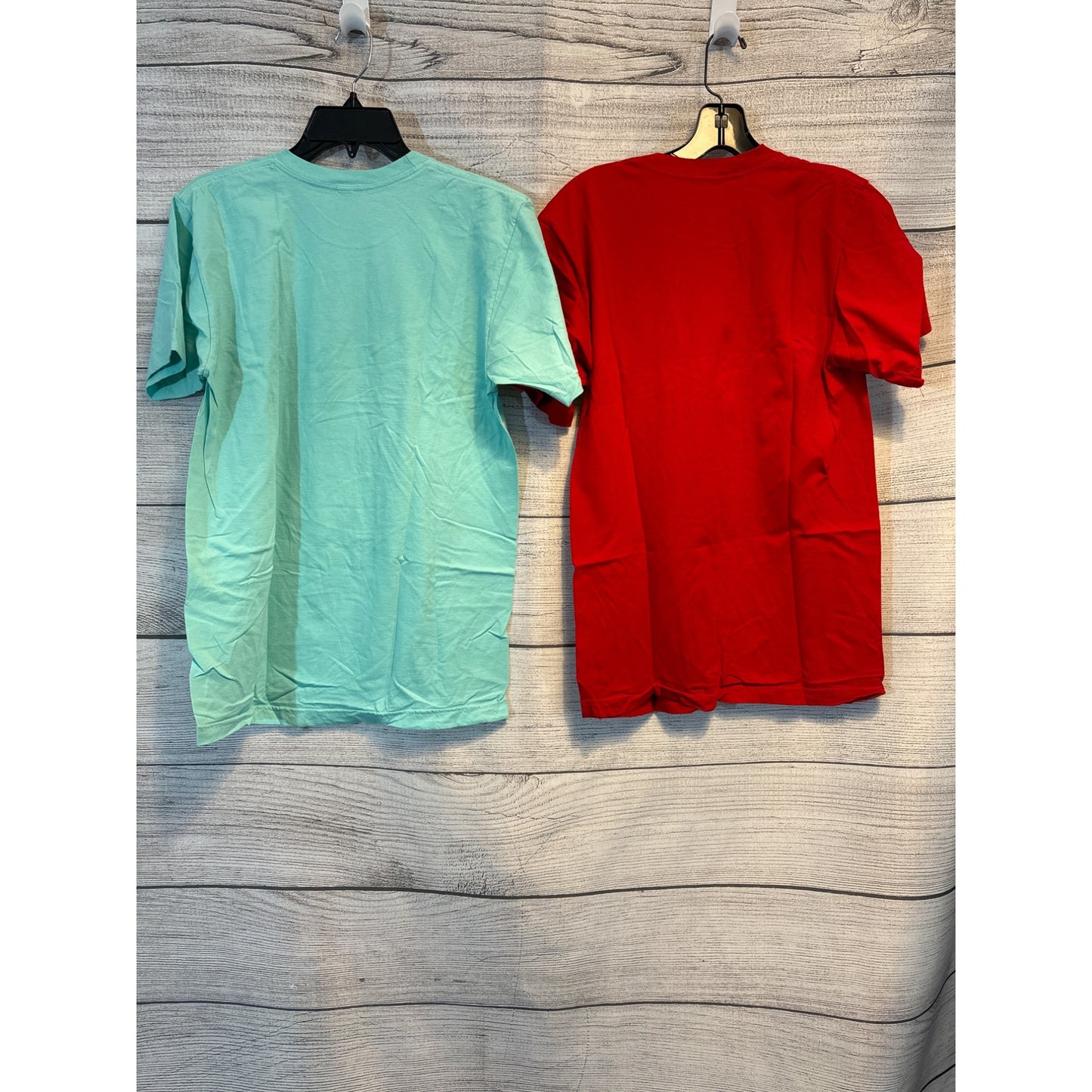 Two American Apparel Unisex Cotton Crewneck Tees Size M